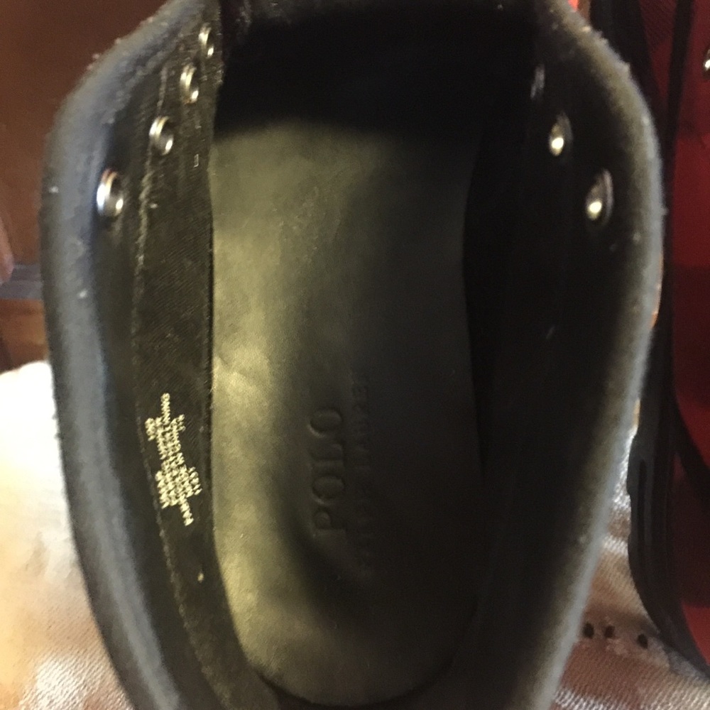 🐎Polo RL Buffalo Plaid “Umar” boots - Picture 10 of 12